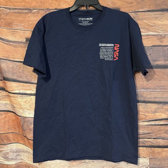 NASA Solar System Missions Large T-Shirt Navy Blue OSIRIS-REx Artemis DSCOVR - Picture 2 of 6